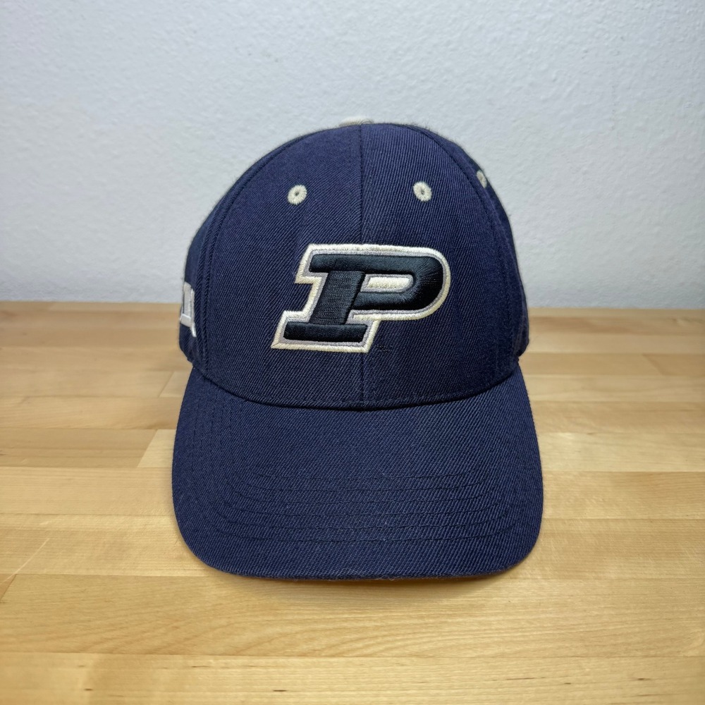 Top of the World Purdue Boilermakers Navy Blue Big Ten Adjustable Hat OSFA